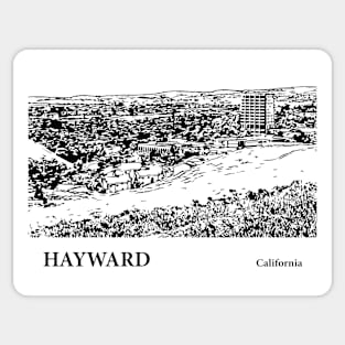 Hayward California Sticker